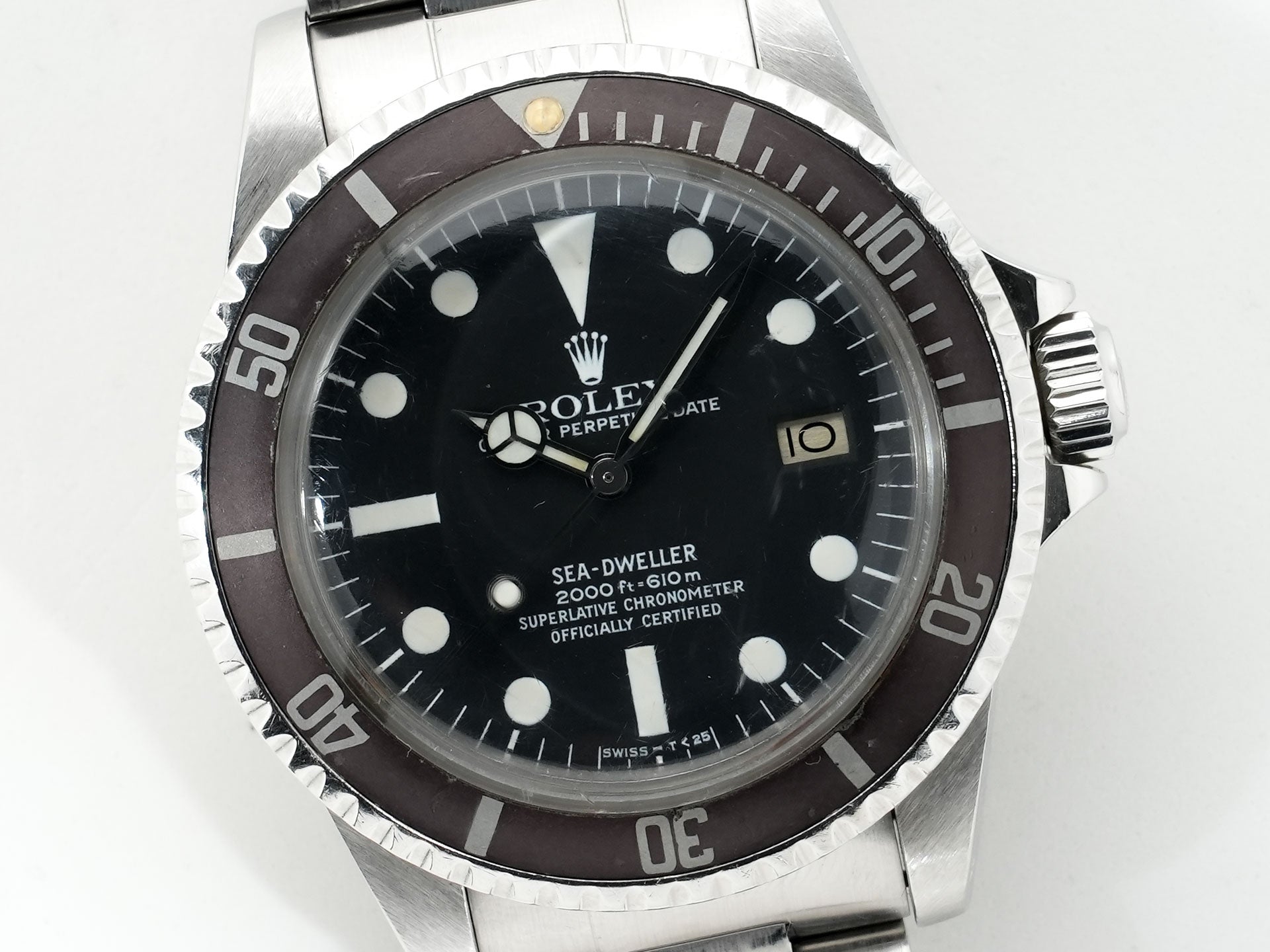 Rolex Sea-Dweller Ref. 1665 Stainless Steel Black Dial Pre-owned bfh885c3