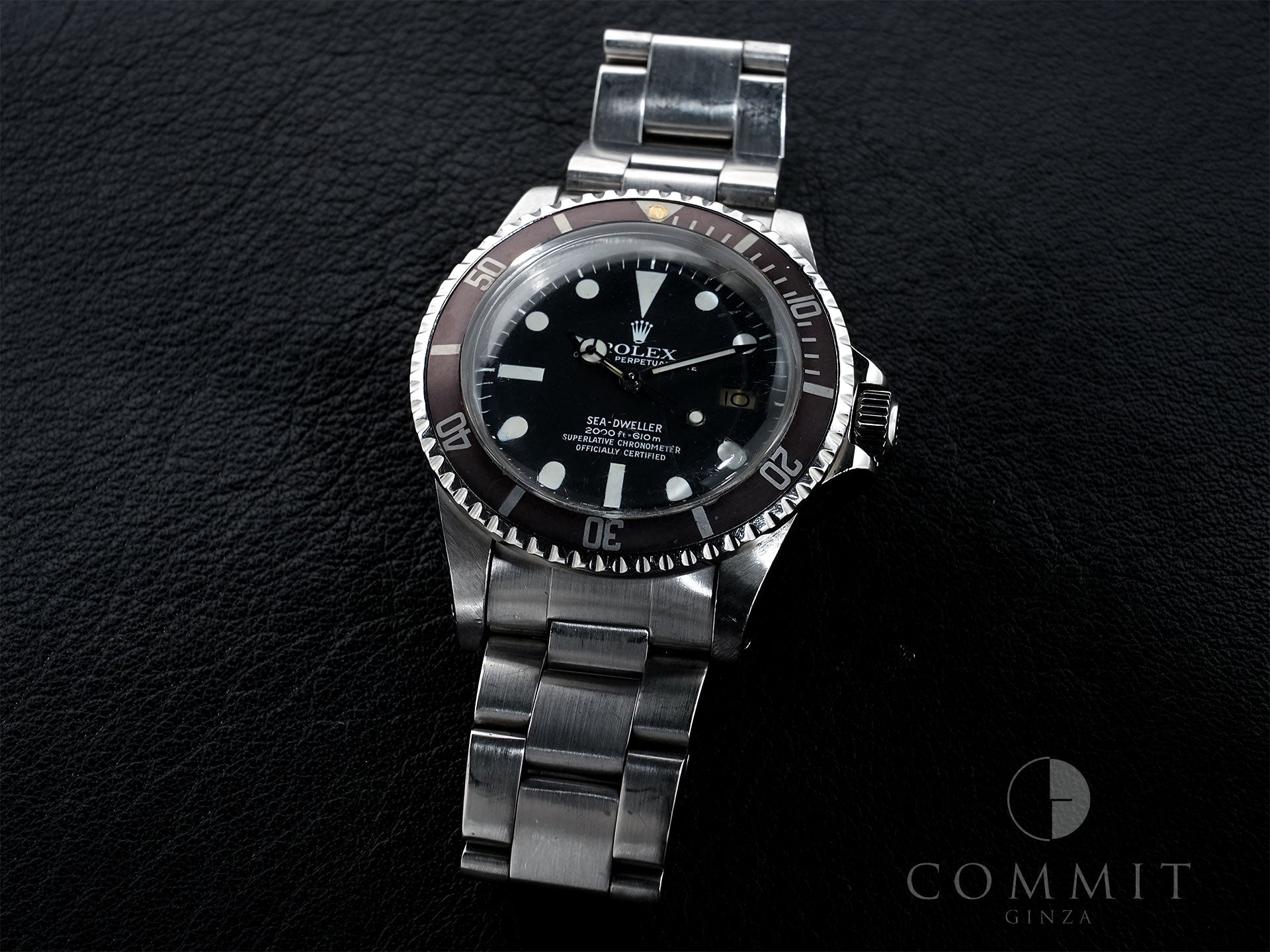 Rolex Sea-Dweller Ref. 1665 Stainless Steel Black Dial Pre-owned bfh885c3