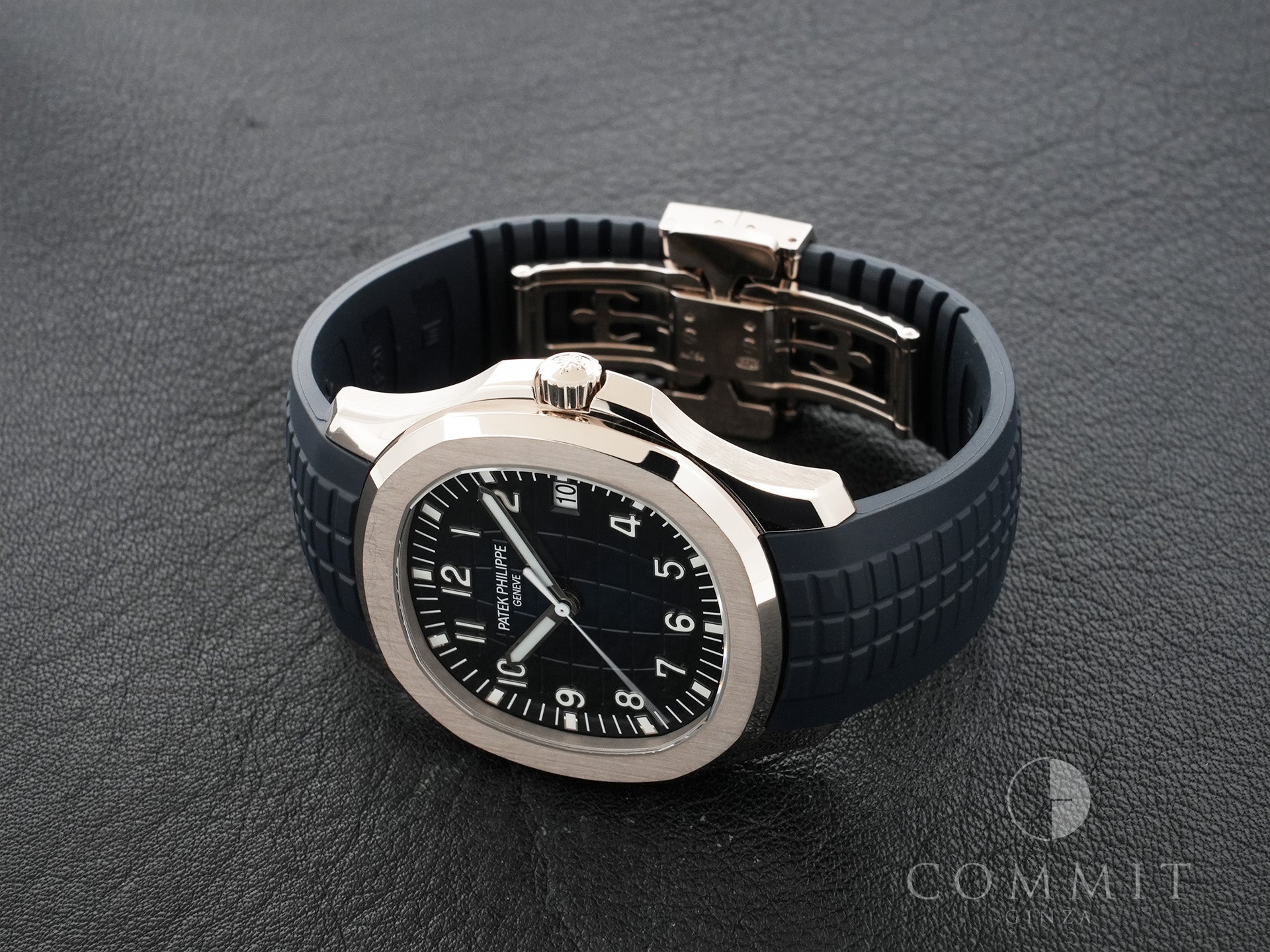 パテックフィリップ アクアノート Ref.5168G-001 ホワイトゴールド ミッドナイトブルー文字盤 中古 6fgadyjf