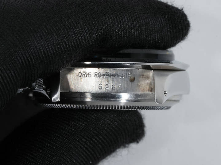 ロレックス デイトナ Ref.6265 ステンレススチール ブラック文字盤 中古 smui5qkr