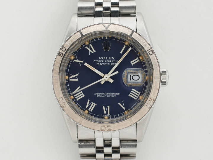 ロレックス デイトジャスト Ref.16250 ステンレススチール ブルーバックリー文字盤 中古 h7z54mf9