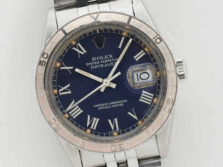 ロレックス デイトジャスト Ref.16250 ステンレススチール ブルーバックリー文字盤 中古 h7z54mf9