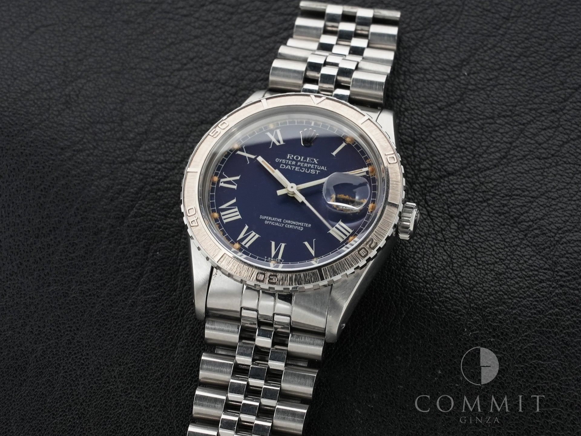 ロレックス デイトジャスト Ref.16250 ステンレススチール ブルーバックリー文字盤 中古 h7z54mf9
