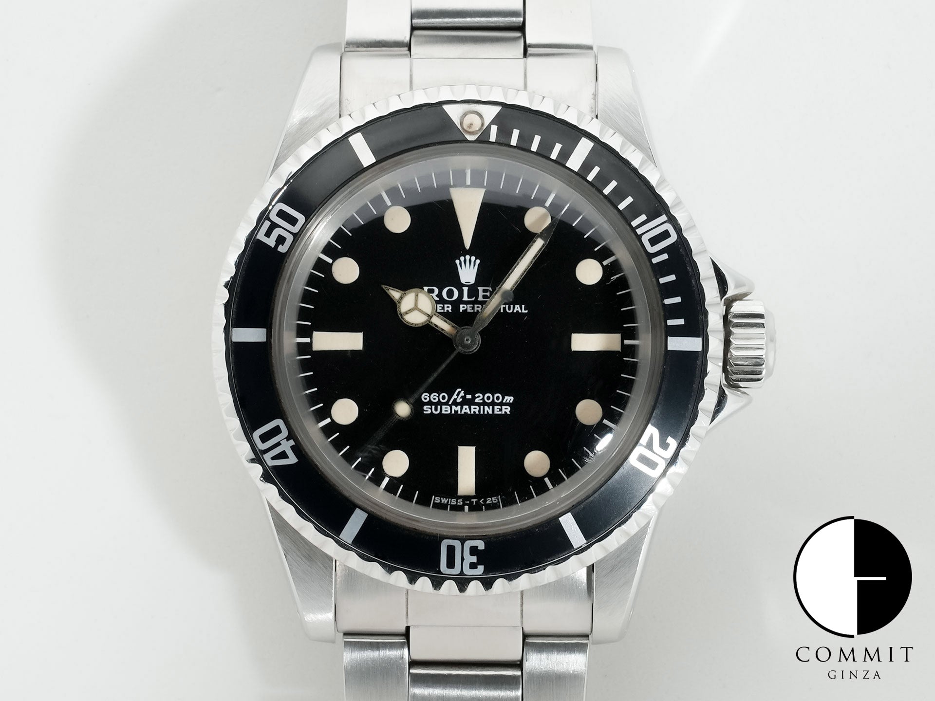 ロレックス サブマリーナー Ref.5513 ステンレススチール ブラック文字盤 中古 qredjunt