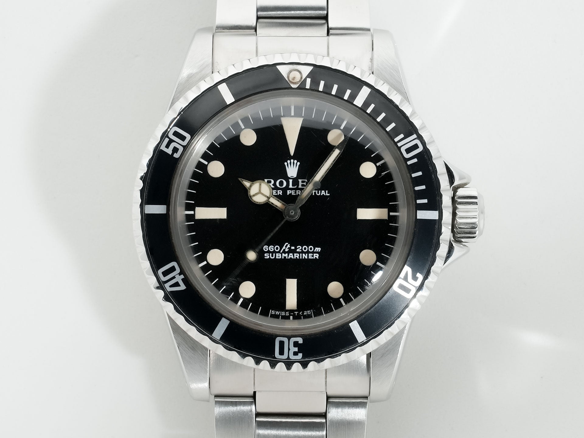 ロレックス サブマリーナー Ref.5513 ステンレススチール ブラック文字盤 中古 qredjunt