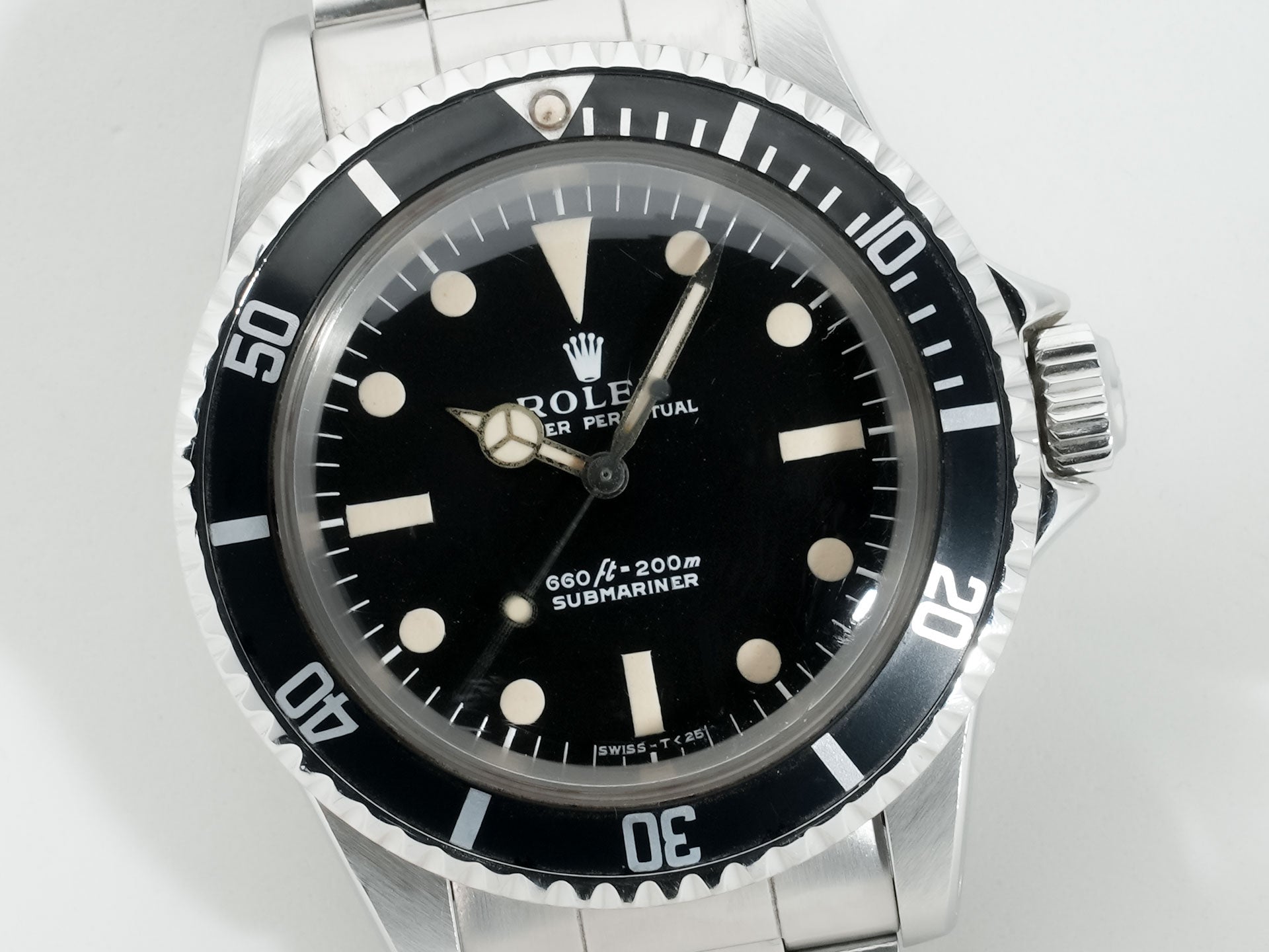 ロレックス サブマリーナー Ref.5513 ステンレススチール ブラック文字盤 中古 qredjunt