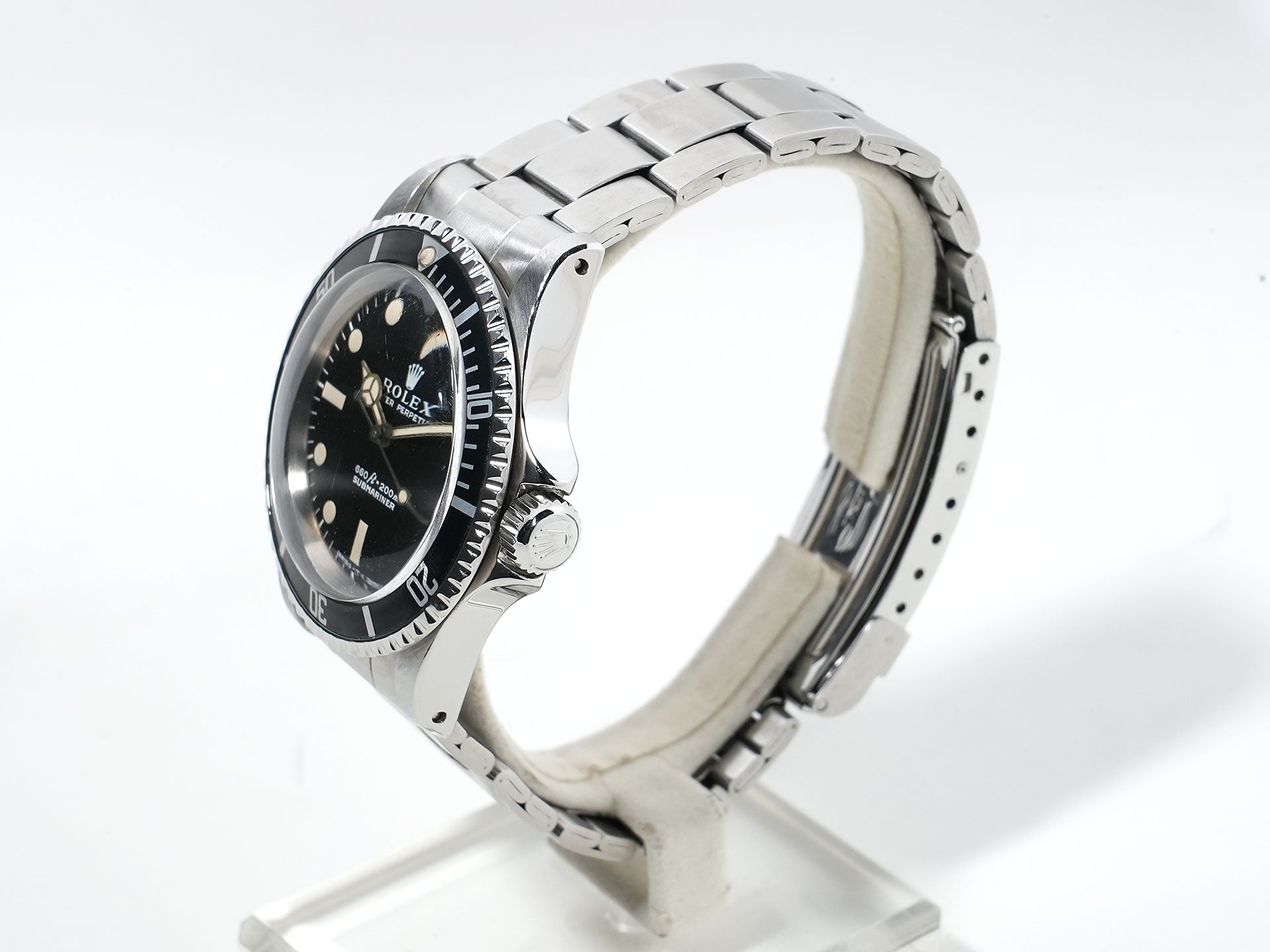 ロレックス サブマリーナー Ref.5513 ステンレススチール ブラック文字盤 中古 qredjunt