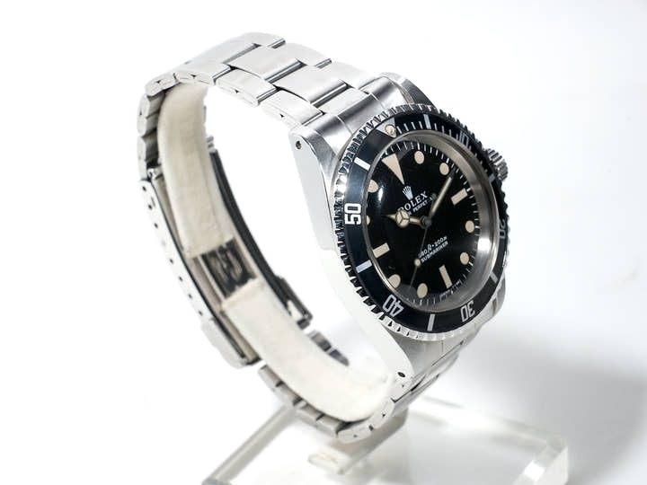 ロレックス サブマリーナー Ref.5513 ステンレススチール ブラック文字盤 中古 qredjunt