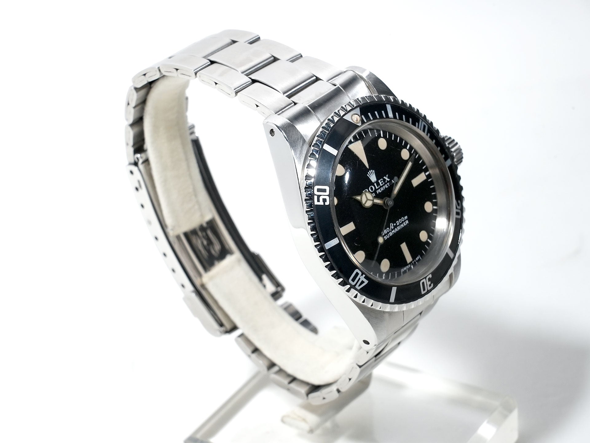 ロレックス サブマリーナー Ref.5513 ステンレススチール ブラック文字盤 中古 qredjunt