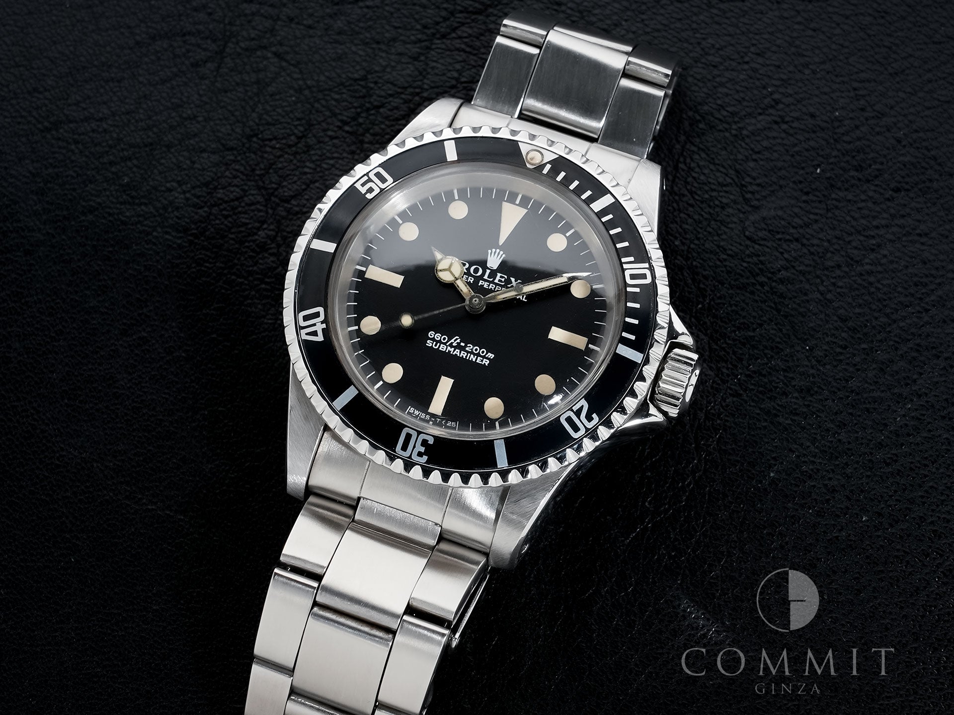 ロレックス サブマリーナー Ref.5513 ステンレススチール ブラック文字盤 中古 qredjunt