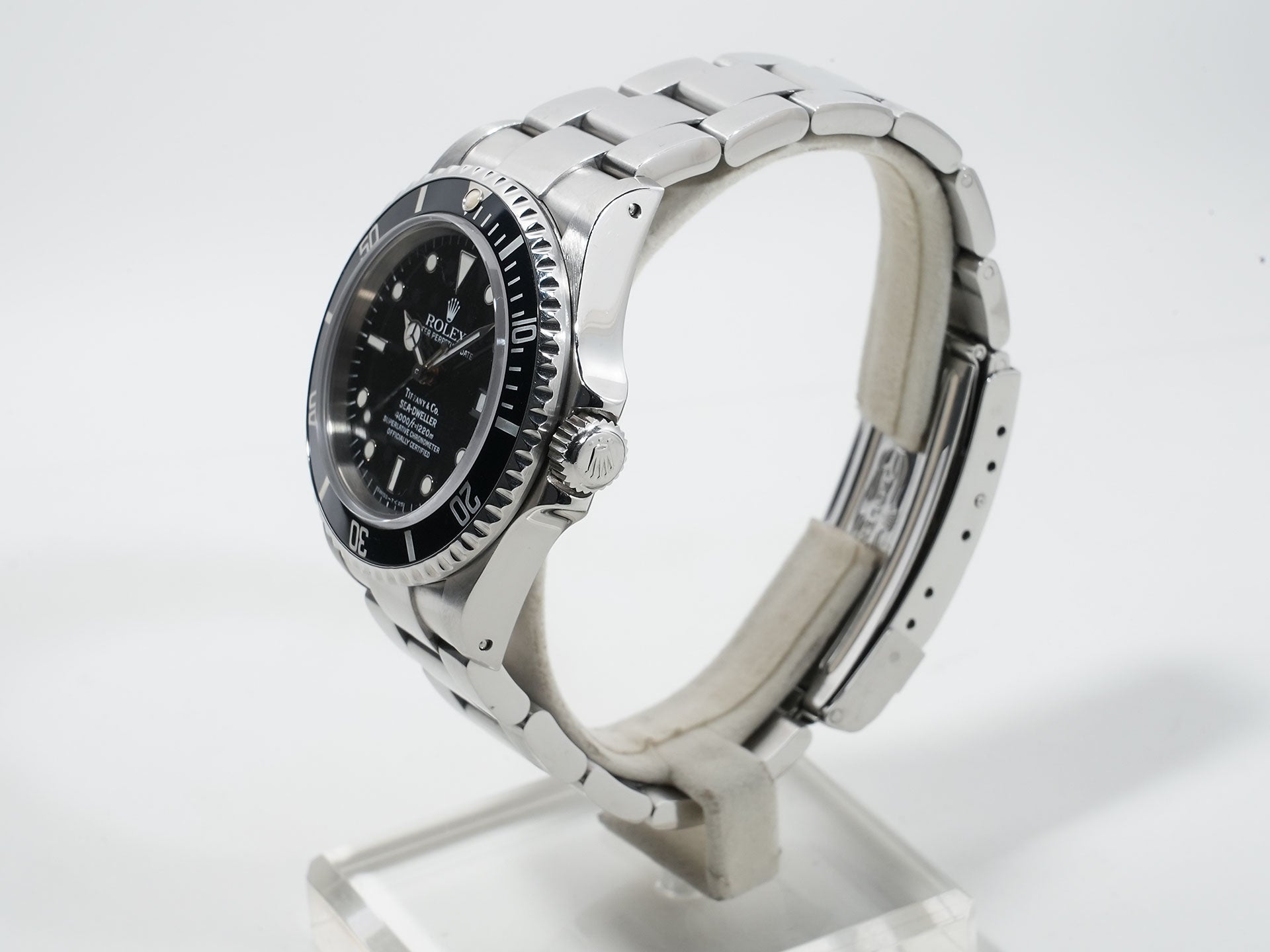 ロレックス シードゥエラー ティファニー Ref.16600 ステンレススチール ブラック文字盤 中古 3w6hi45b