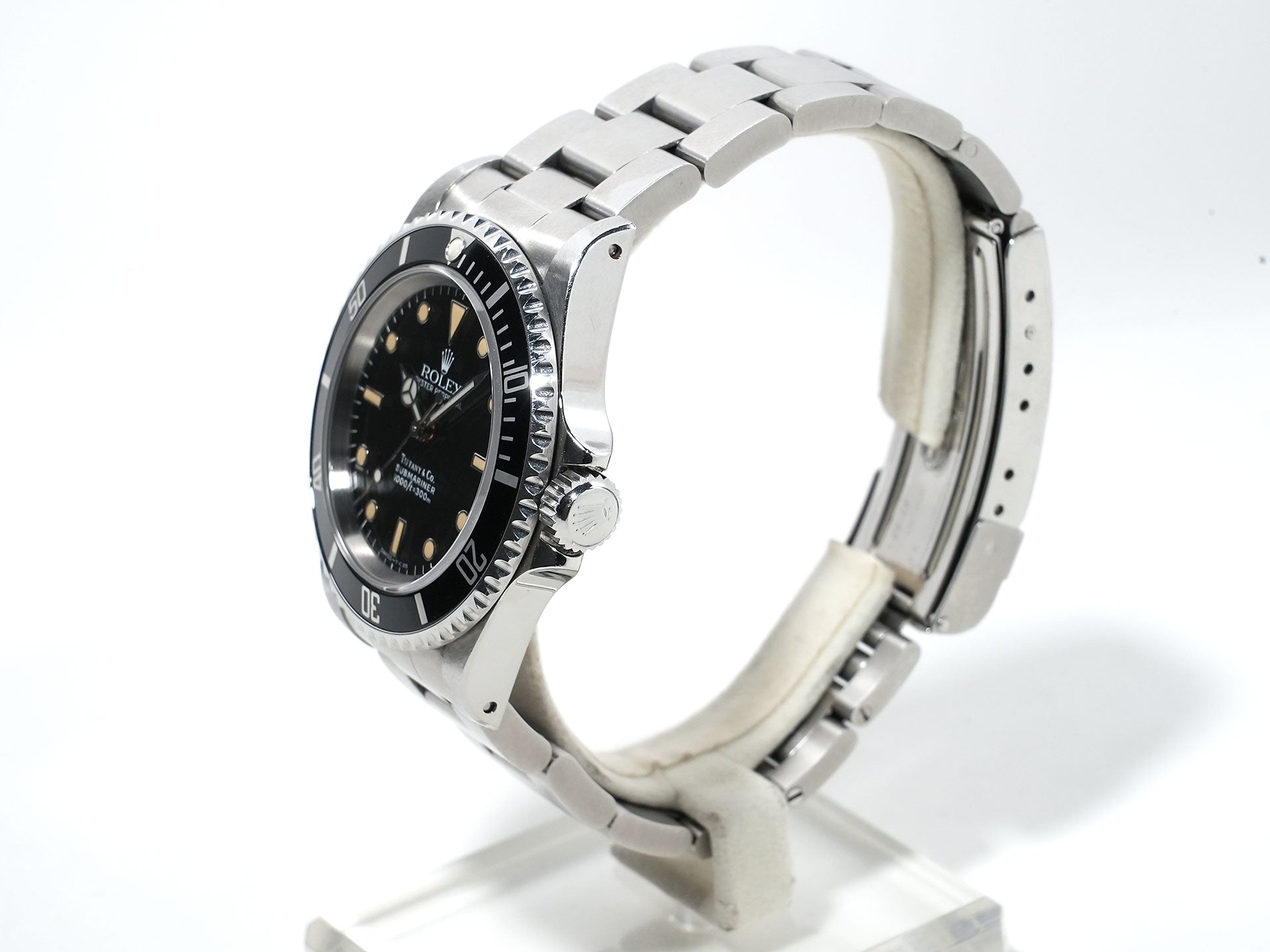 ロレックス サブマリーナー ノンデイト ティファニー Ref.14060 ステンレススチール ブラック文字盤 中古 iafyu6i2