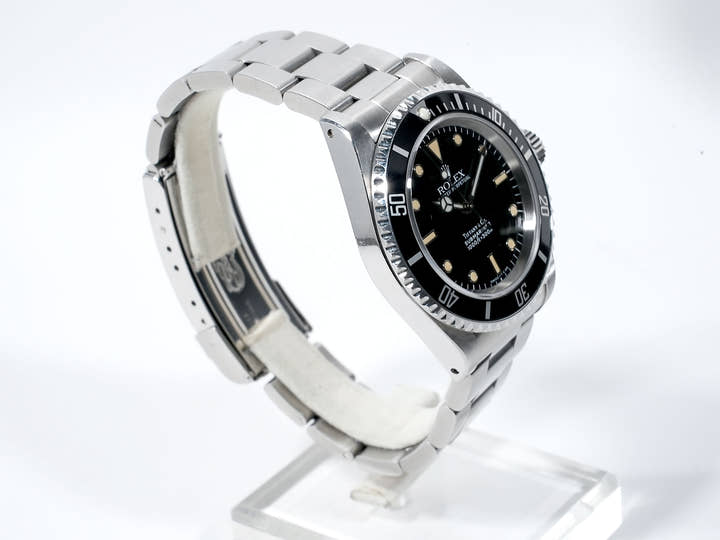 ロレックス サブマリーナー ノンデイト ティファニー Ref.14060 ステンレススチール ブラック文字盤 中古 iafyu6i2