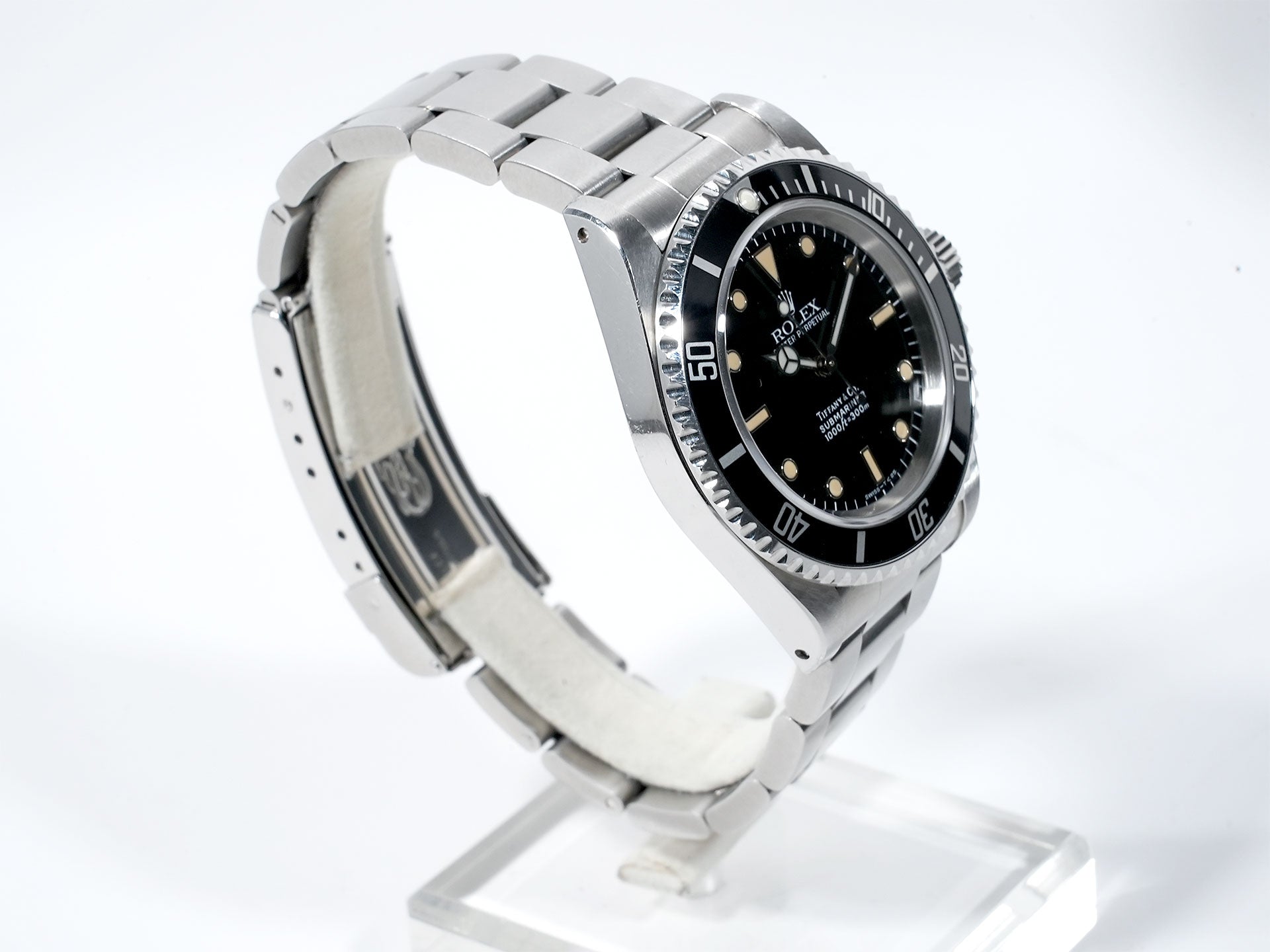 ロレックス サブマリーナー ノンデイト ティファニー Ref.14060 ステンレススチール ブラック文字盤 中古 iafyu6i2