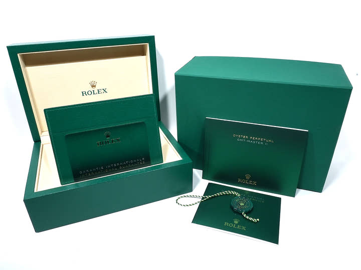 Rolex GMT-Master II Ref. 126710GRNR Stainless Steel with Black Dial and Jubilee Bracelet, Unused (fzrn2pgh)