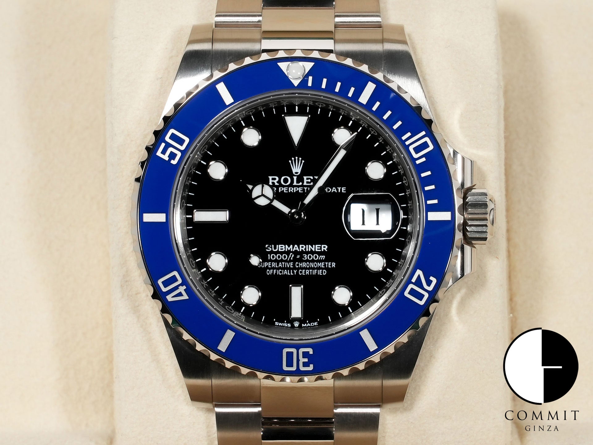 ロレックス サブマリーナー デイト Ref.126619LB ホワイトゴールド ブラック文字盤 未使用 2t4xesnj