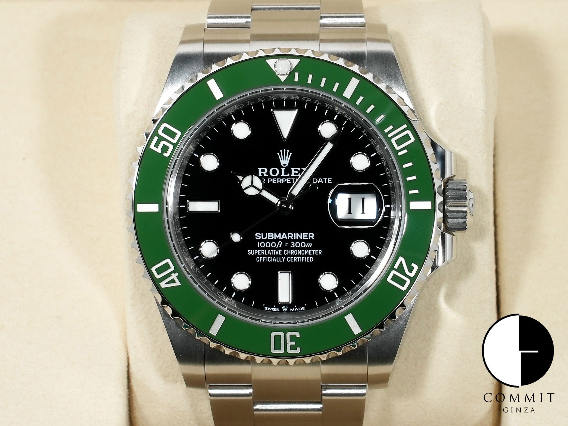 ロレックス サブマリーナー デイト Ref.126610LV ステンレススチール ブラック文字盤 未使用 48rvthjb