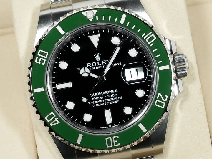 ロレックス サブマリーナー デイト Ref.126610LV ステンレススチール ブラック文字盤 未使用 ya7wegkh