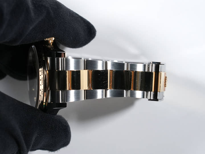 ロレックス デイトナ Ref.126503G ステンレススチール/イエローゴールド ブラックxゴールデンx8Pダイヤ文字盤 中古 wxiyhapz