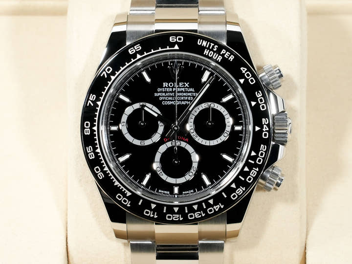 Rolex Daytona Ref. 126500LN Stainless Steel Black Dial Unused exuktu7u