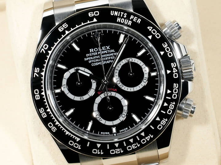 Rolex Daytona Ref. 126500LN Stainless Steel Black Dial Unused exuktu7u