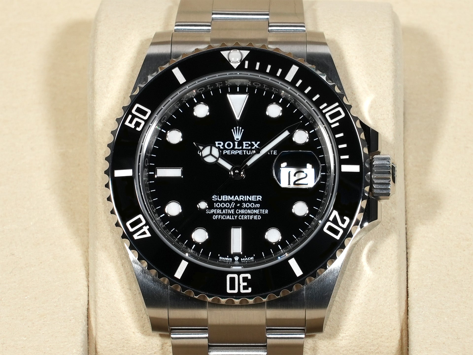 ロレックス サブマリーナー デイト Ref.126610LN ステンレススチール ブラック文字盤 未使用 bao6jnsb