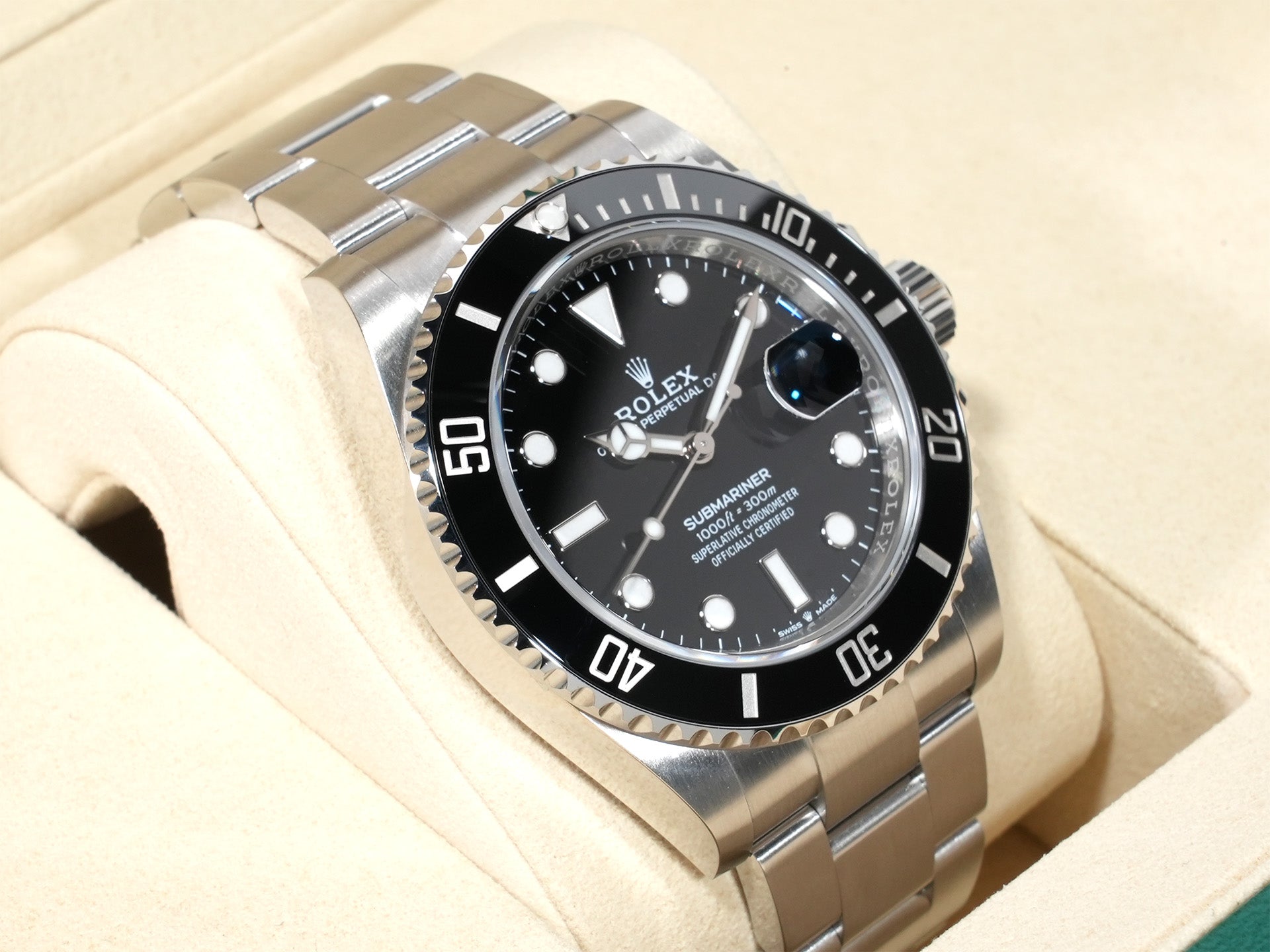 ロレックス サブマリーナー デイト Ref.126610LN ステンレススチール ブラック文字盤 未使用 bao6jnsb