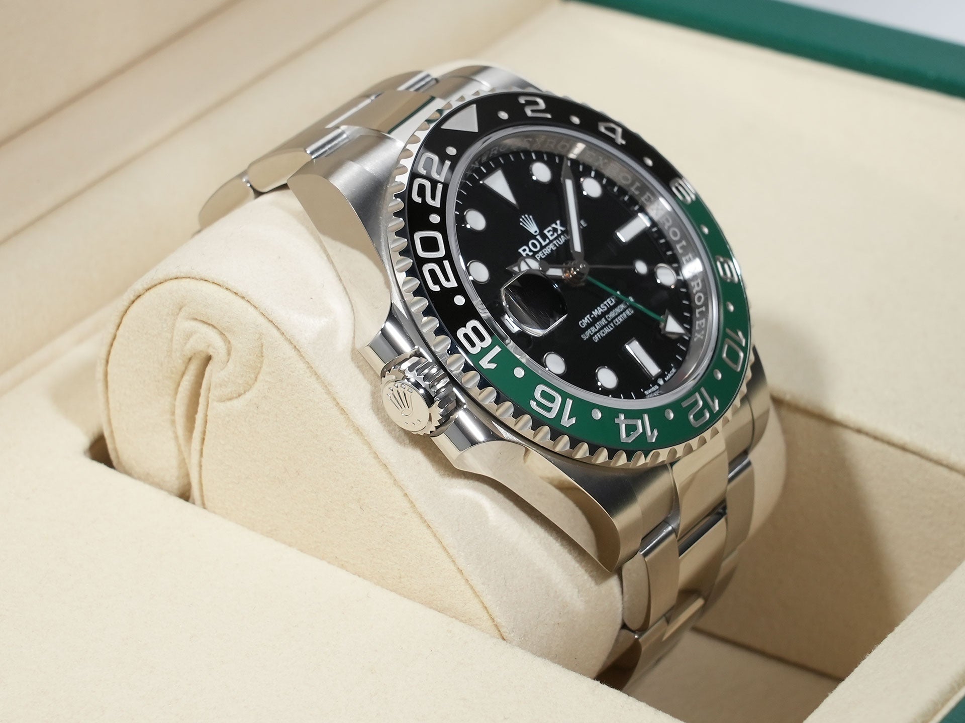 ロレックス GMTマスターII Ref.126720VTNR ステンレススチール ブラック文字盤 オイスターブレスレット 未使用 wyimhf77