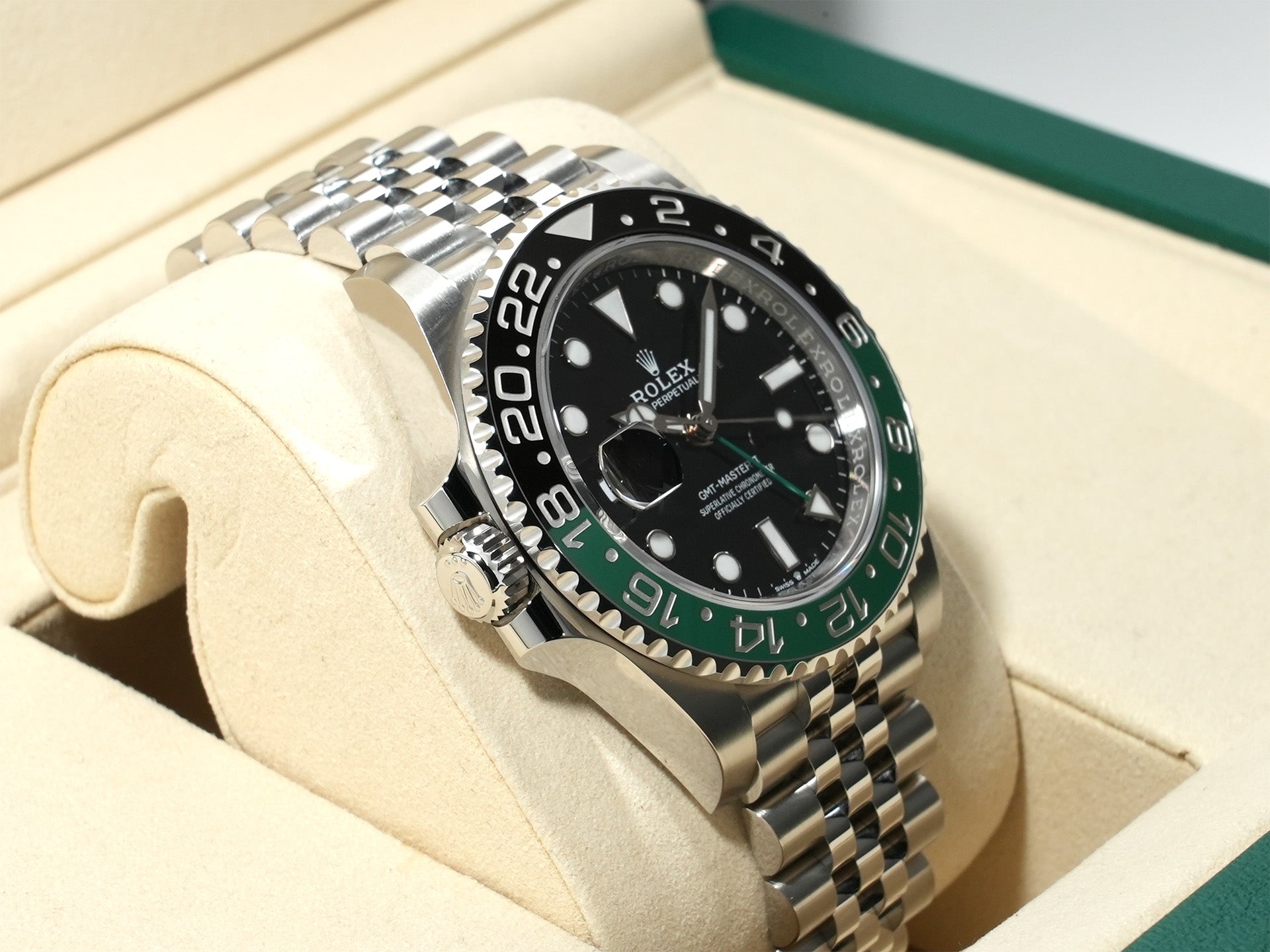 ロレックス GMTマスターII Ref.126720VTNR ステンレススチール ブラック文字盤 ジュビリーブレスレット 未使用 mzaezoio