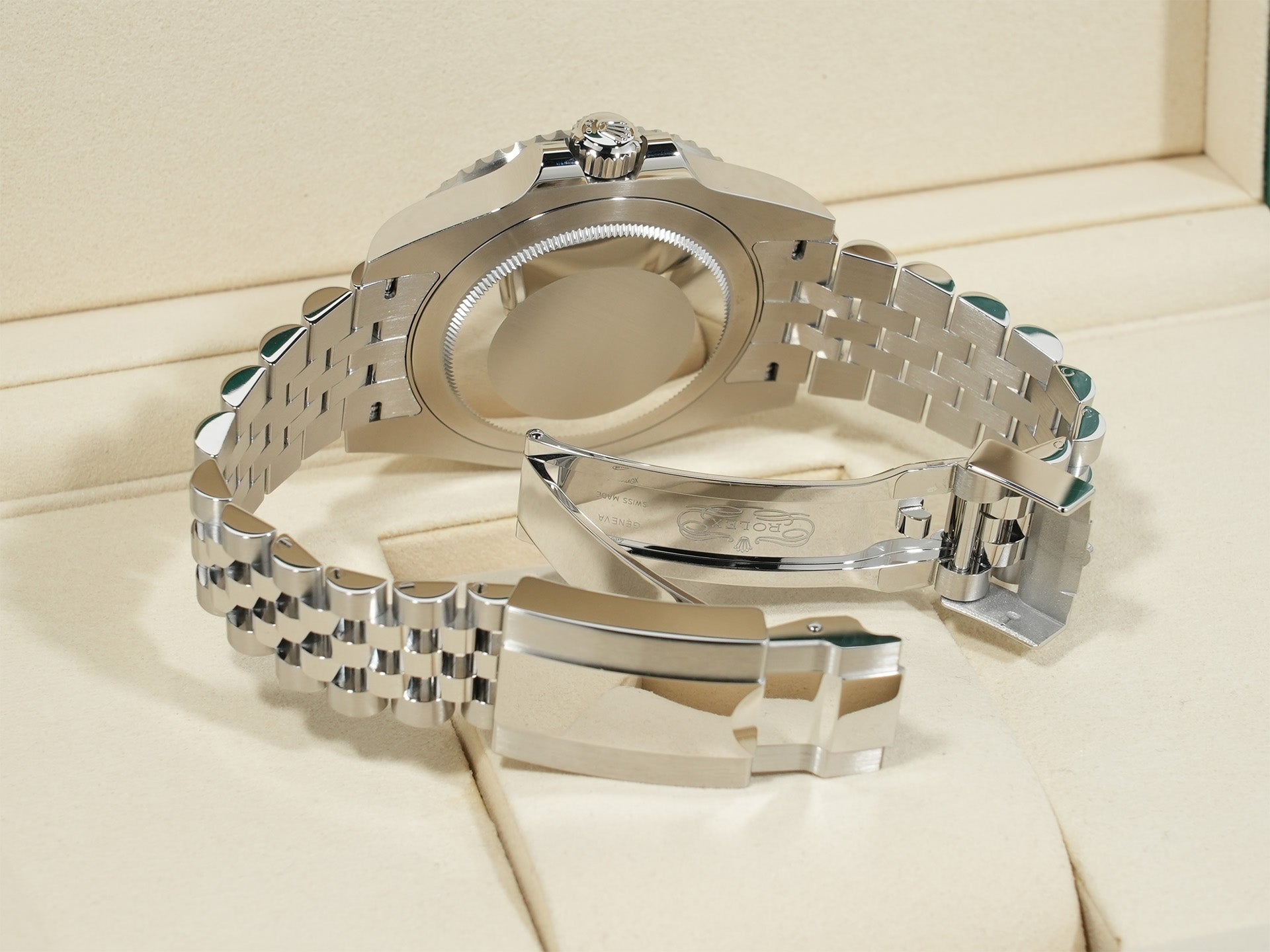 ロレックス GMTマスターII Ref.126720VTNR ステンレススチール ブラック文字盤 ジュビリーブレスレット 未使用 mzaezoio