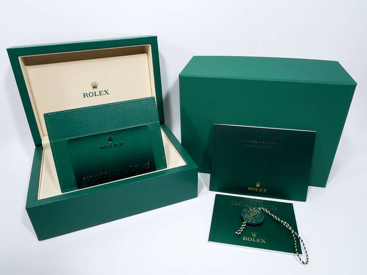 Rolex GMT-Master II Ref. 126720VTNR Stainless Steel Black Dial Oyster Bracelet Unused ff8hs5d9