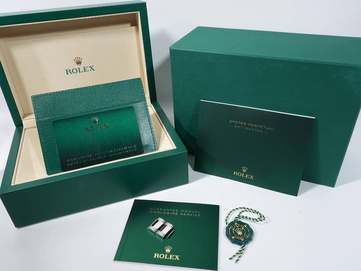 Rolex GMT-Master II Ref. 126710GRNR Stainless Steel Black Dial Oyster Bracelet Unused jyvicpv4