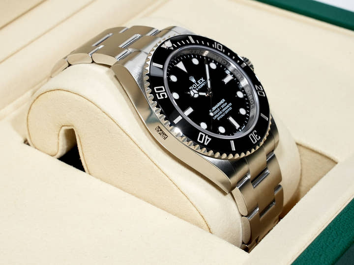 Rolex Submariner No Date Ref. 124060 Stainless Steel Black Dial Unused fx3rs6xw