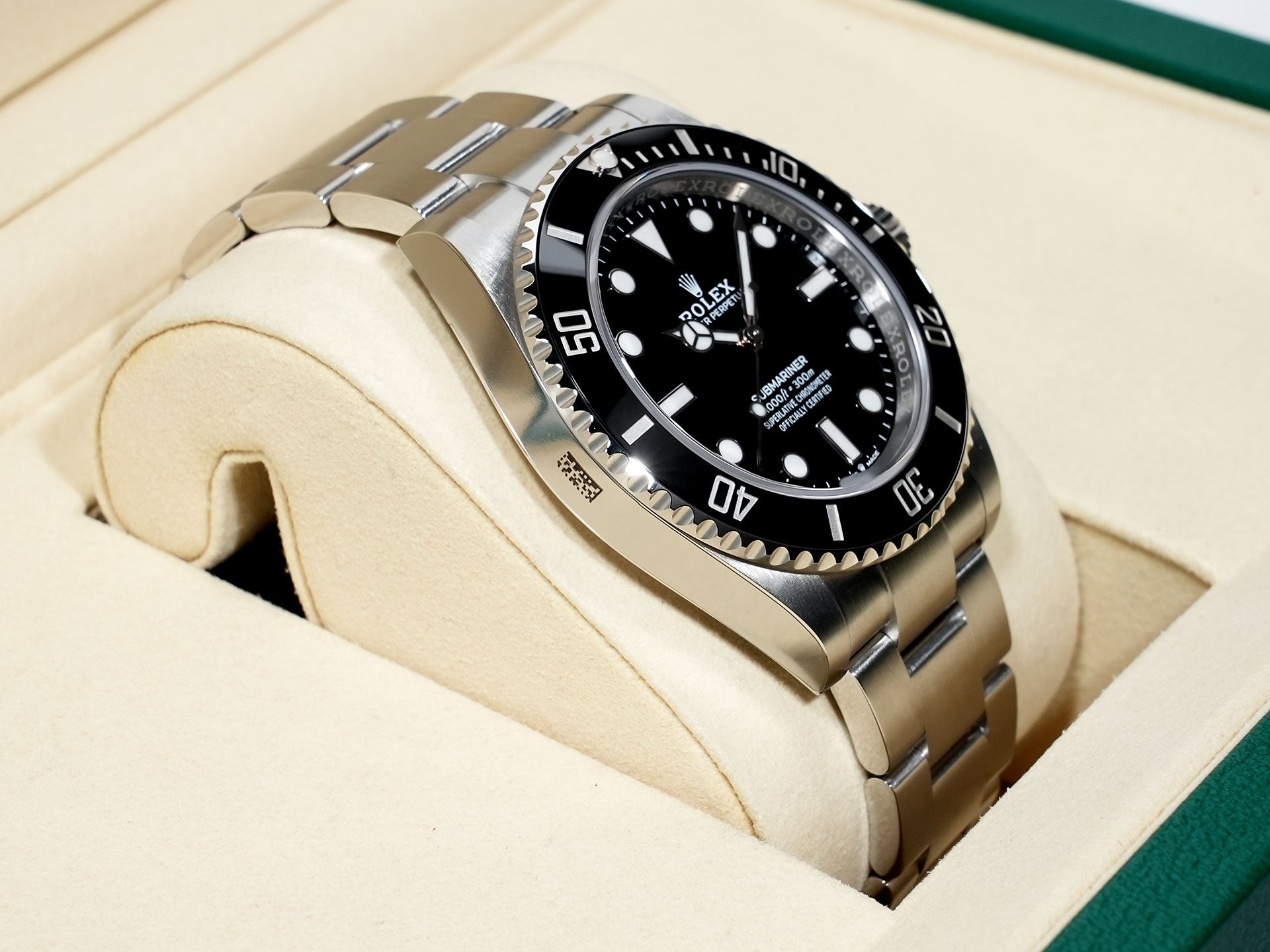 Rolex Submariner No Date Ref. 124060 Stainless Steel Black Dial Unused fx3rs6xw