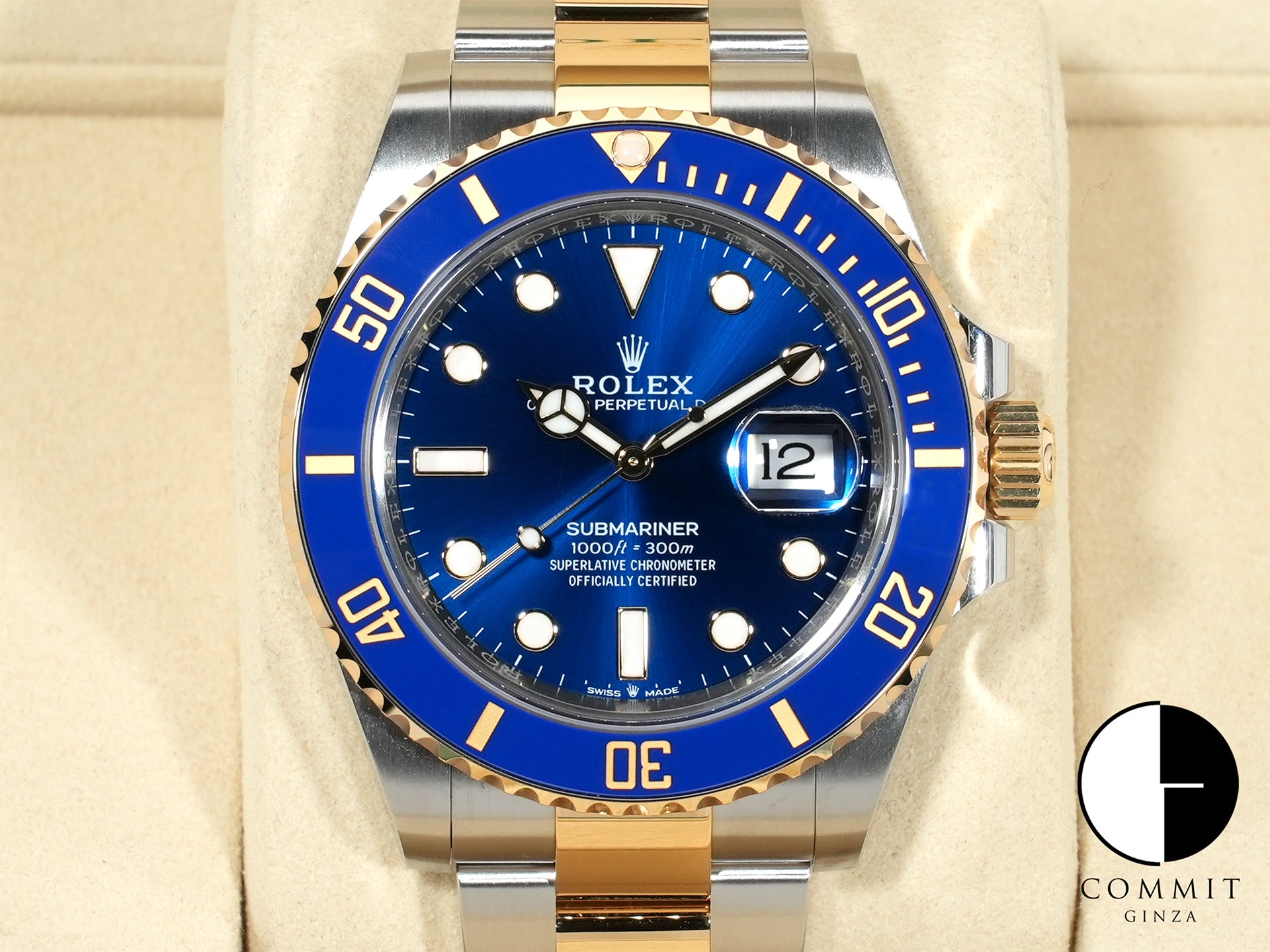 ロレックス サブマリーナー デイト Ref.126613LB ステンレススチール/イエローゴールド ブルー文字盤 未使用 sxhd9kjd