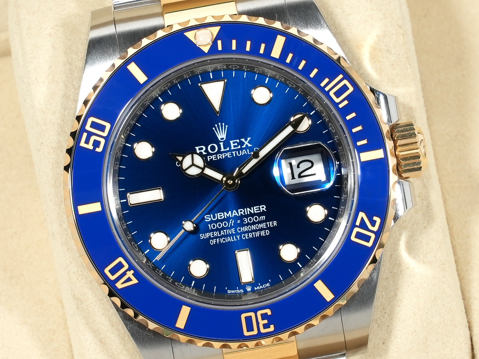 ロレックス サブマリーナー デイト Ref.126613LB ステンレススチール/イエローゴールド ブルー文字盤 未使用 sxhd9kjd