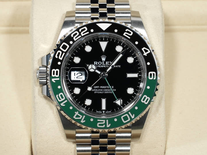 ロレックス GMTマスターII Ref.126720VTNR ステンレススチール ブラック文字盤 ジュビリーブレスレット 未使用 gp5rty92