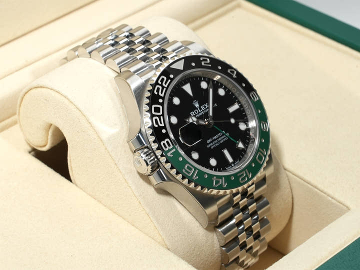 ロレックス GMTマスターII Ref.126720VTNR ステンレススチール ブラック文字盤 ジュビリーブレスレット 未使用 gp5rty92