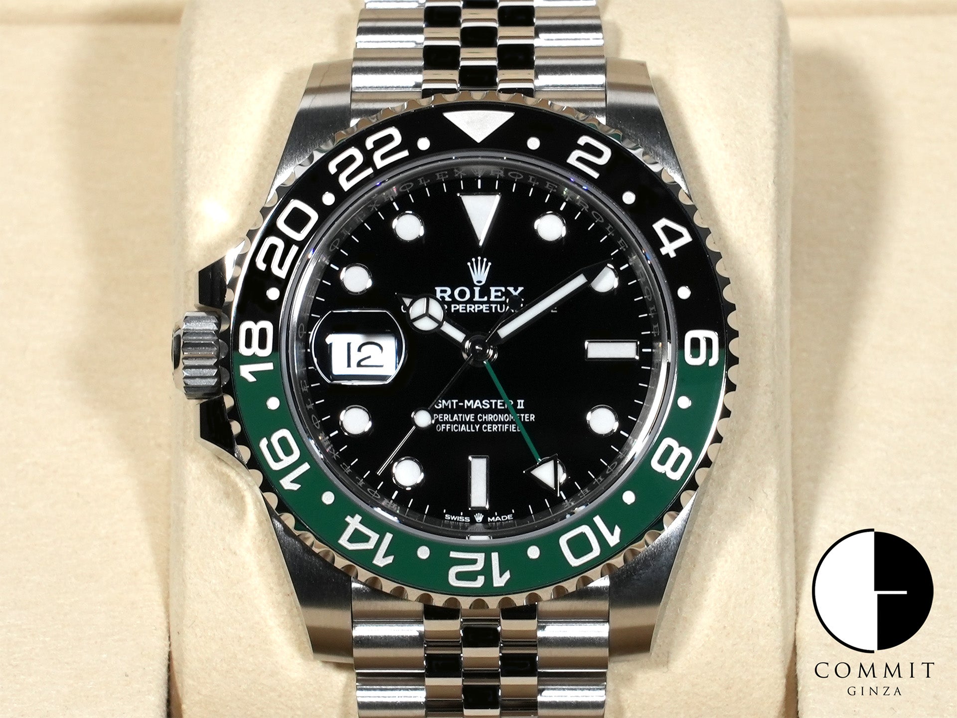 ロレックス GMTマスターII Ref.126720VTNR ステンレススチール ブラック文字盤 ジュビリーブレスレット 未使用 2cfwjftg