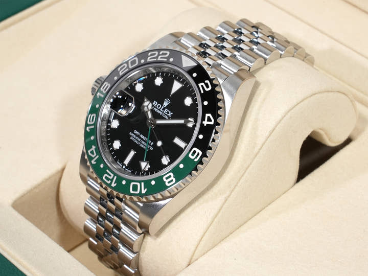 Rolex GMT-Master II Ref. 126720VTNR Stainless Steel Black Dial Jubilee Bracelet Unused 2cfwjftg