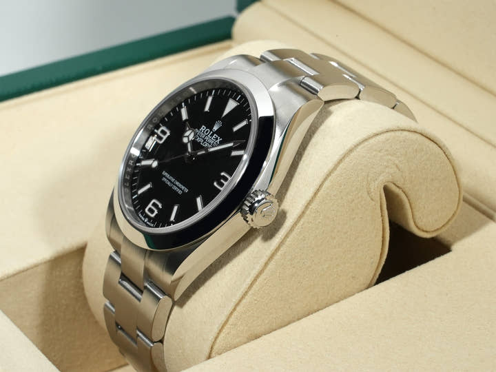 Rolex Explorer 40 Ref. 224270 Stainless Steel Black Dial Oyster Bracelet Unused wwokmeid