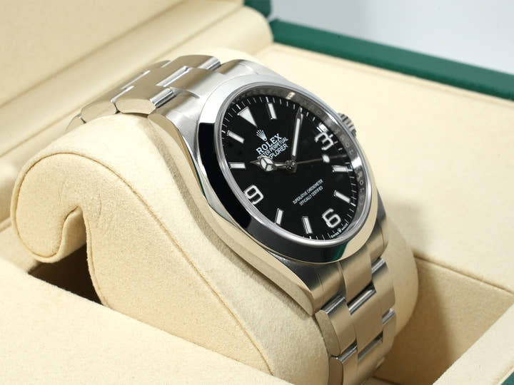 Rolex Explorer 40 Ref. 224270 Stainless Steel Black Dial Oyster Bracelet Unused wwokmeid