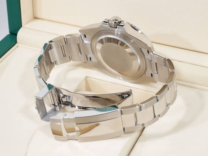 Rolex GMT-Master II Ref. 126710BLRO Stainless Steel Black Dial Oyster Bracelet Excellent Condition krgqtemk