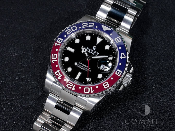 Rolex GMT-Master II Ref. 126710BLRO Stainless Steel Black Dial Oyster Bracelet Excellent Condition krgqtemk