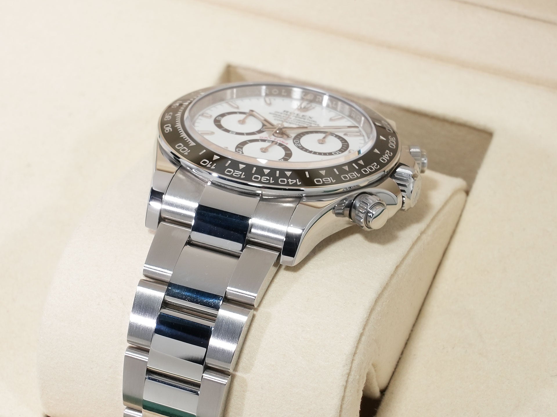 Pre-owned Rolex Daytona Ref. 126500LN Stainless Steel White Dial (egdroopj)