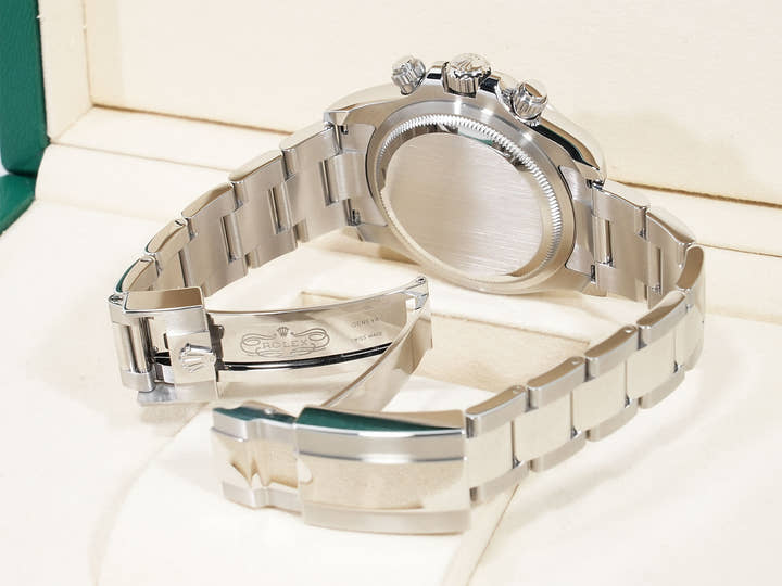 Pre-owned Rolex Daytona Ref. 126500LN Stainless Steel White Dial (egdroopj)