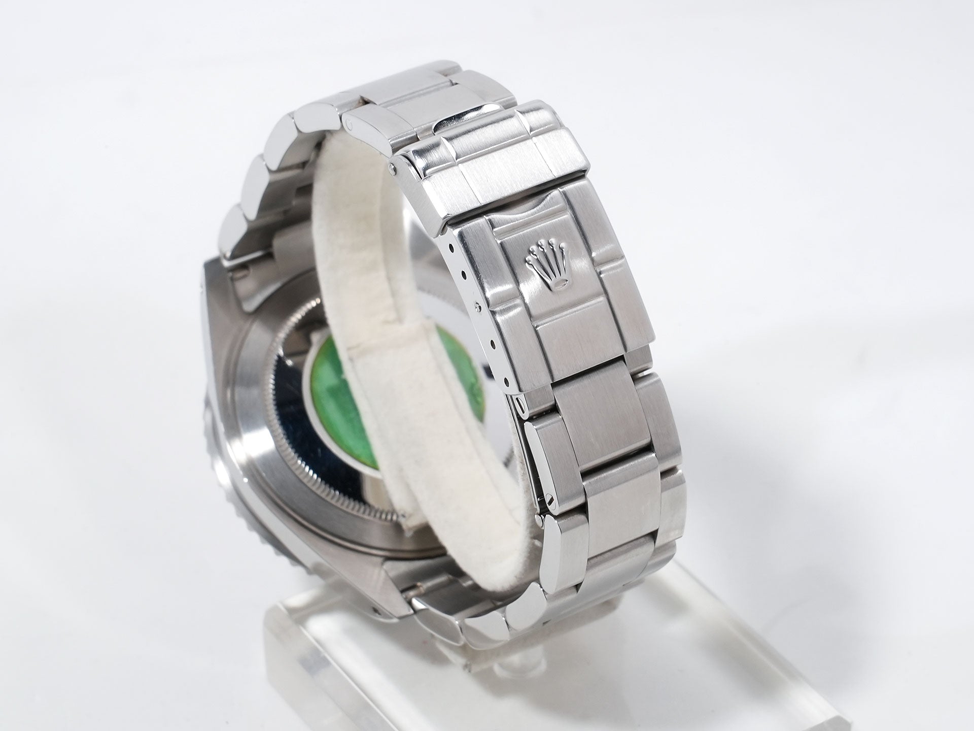 Pre-owned Rolex GMT-Master II Ref. 16710 Stainless Steel Black Dial Oyster Bracelet ak5m8h2w