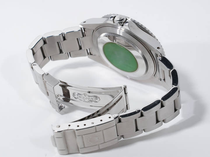 Pre-owned Rolex GMT-Master II Ref. 16710 Stainless Steel Black Dial Oyster Bracelet ak5m8h2w