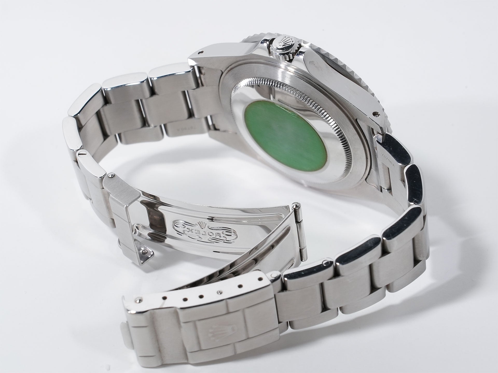 Pre-owned Rolex GMT-Master II Ref. 16710 Stainless Steel Black Dial Oyster Bracelet ak5m8h2w