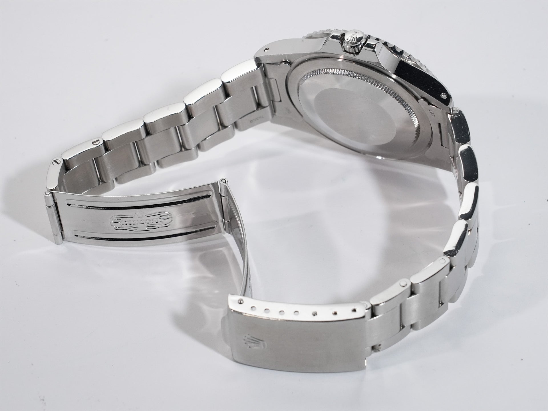 ロレックス GMTマスター Ref.1675 ステンレススチール ブラック文字盤 オイスターブレスレット 中古 cdkww4ir